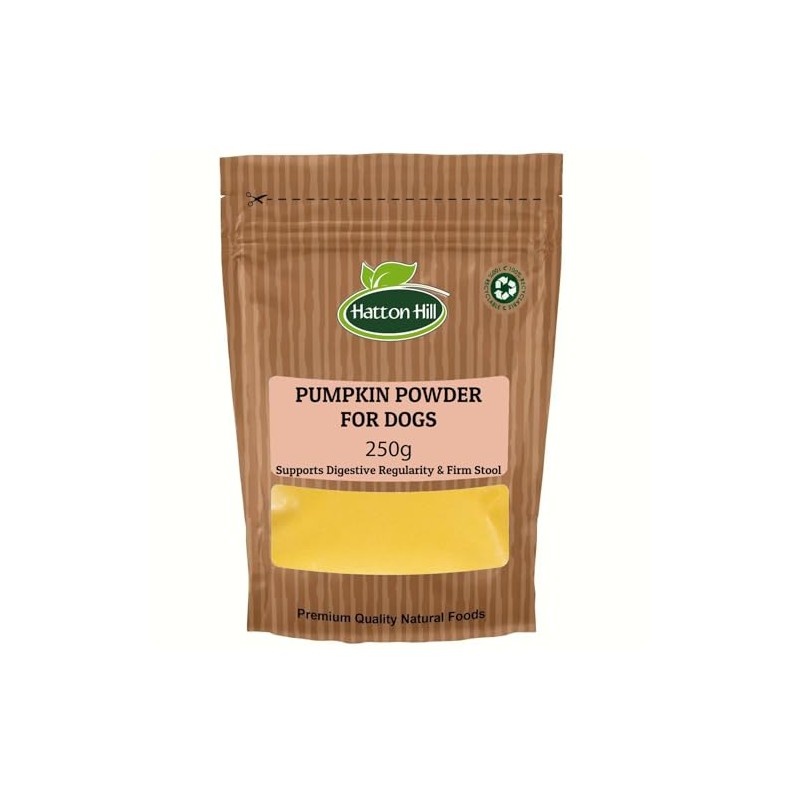 Pumpkin Powder for Dogs 250g by Hatton Hill, Supports Prebiotic