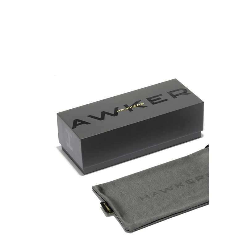 HAWKERS Unisex Divine Sunglasses, Black and White Earth