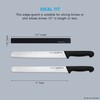 Messermeister 12” Slicer Edge-Guard, Black - Fashionable & Functional Knife