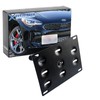 Xotic Tech Tow Hook License Plate Screw On Mount Bracket