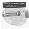 Ciieeo 1Pc Practical Vegetable Peeler with Storage Holder Compact Kitchen