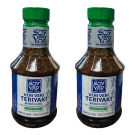 Less Sodium Teriyaki Marinade & Sauce 21 Fl Oz (Pack of 2), Unleash flavourful Elegance of Less Sodium Teriyaki Sauce with Nature Vista
