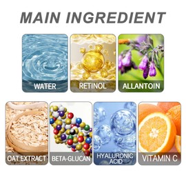 2pcs Retinol Serum Gesicht, Straffende Seren, Erfrischende Gesichtsessenz, Gesichtsstraffende Essenz, Glättet und Strafft die Haut - Wirkt Falten entgegen - Reduziert Hautunreinheiten