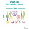 Stickerscape Spring Window Stickers (Option 1) | Spring Window Decal,