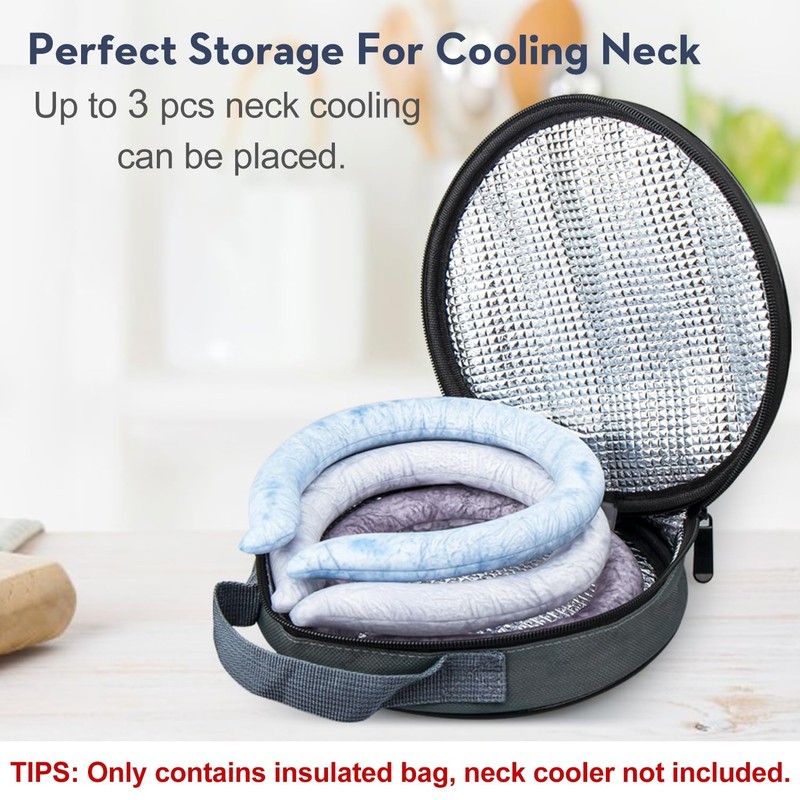 Padutson Insulated Bag, Neck CoolingTube Thermal Insulated Bag, Extend The