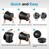 TRIPTIPS Upgrade Retractable Portable Toilet Travel Toilet Adjustable Height Camping