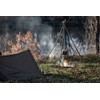 PWPAM Camping Tripod Board with Adjustable Chain for Suspending Pots