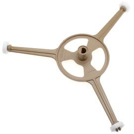 Triple Arm Microwave Oven Turntable Ring Rotating Ring Roller Glass Plate Tray Support Holder for 10.0" Microwave Oven Glass Flat Turntable Plate [FDXGYH]