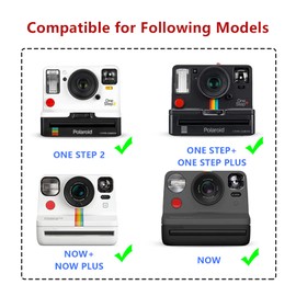 WOGOZAN Protective Case for Polaroid OneStep, OneStep+, Onestep 2,Now, Now+ Gen 2, I-Type Instant Film Camera - Hard Shell Camera Case with Adjustable Shoulder Strap （Black）(No Camera)