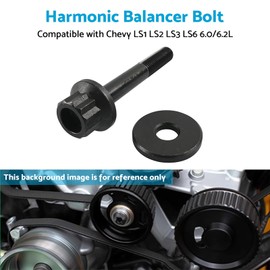 MAX COOL Crank Harmonic Balancer Bolt Suitable for 234-2503 Chevy LS1 LS2 LS3 LS6