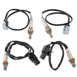 Dasbecan Oxygen Sensor 4PCS Compatible with 2011-2014 Ford F150 F-150 5.0L 6.2L 234-5113 234-5076 234-4494 O2 Sensor Left Right Upstream & Downstream