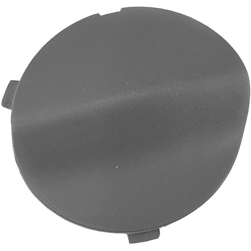 Front Left Bumper Blank Tow Towing Eye Cover Black FOR