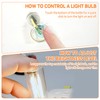 8Pcs USB LED Car Interior Atmosphere Light, Mini Retro Car