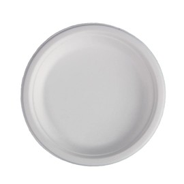 Fiesta Green Compostable Bagasse Plates Round 179mm (Pack of 50)