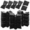 Beeveer 250 Pcs Bird Netting Mounting Clips Butterfly Shape Reusable