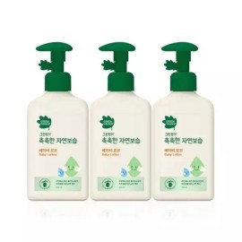 Gita 그린핑거 촉촉한 자연보습 베이비 로션 320mlx 3 Green Finger Moisturizing Natural Baby Lotion 320ml x 3