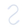 Takagi Color S Hook Mini, White, 4-Piece, 2.75 in (70