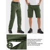Mens Hiking Pants Convertible Outdoor Waterproof Quick Dry Zip Off