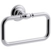 Kohler K-72571-CP Artifacts Towel Ring,Polished Chrome