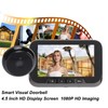 Visual Doorbell Camera with 4.5 Inch Screen Motion Detection 1080P