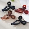4 PCS Bow Hair Clips Bow Claw Clip for Women