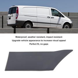 Waterproof Rear Door Mould Protective Trim Stripe for Benz Vito W639 2003-2014 with Seamless Fit, ABS Material, Direct Replacement Installation (Left: 6396902762)