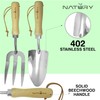 Natury Garden Tools Set – Premium Stainless Steel Gardening Hand