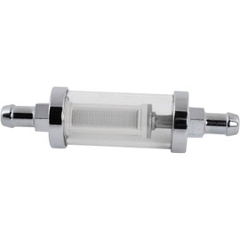JEGS 15041 Clear In-Line Fuel Filter 3/8