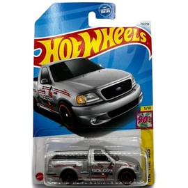 Hot Wheels 2024 - '99 Ford F-150 SVT Lightning - The '90s 5/10 [Silver]