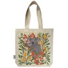 Earth Greetings Organic Cotton Tote Bag with Inner Pocket -