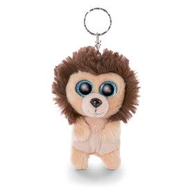 NICI 46942 Original - Glubschis Cliff Keyring 9 cm - Lions Cuddly Toy Pendant with Key Ring for Lanyard, Keyring & Key Holder, Brown/Brown, 25 cm