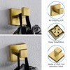 TURS Towel Hooks Clothes Robe Hook for Bathroom Kitchen Garage