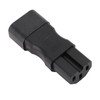 3PCS Comb Power Adapter IEC320 C14 to C15 PVC and