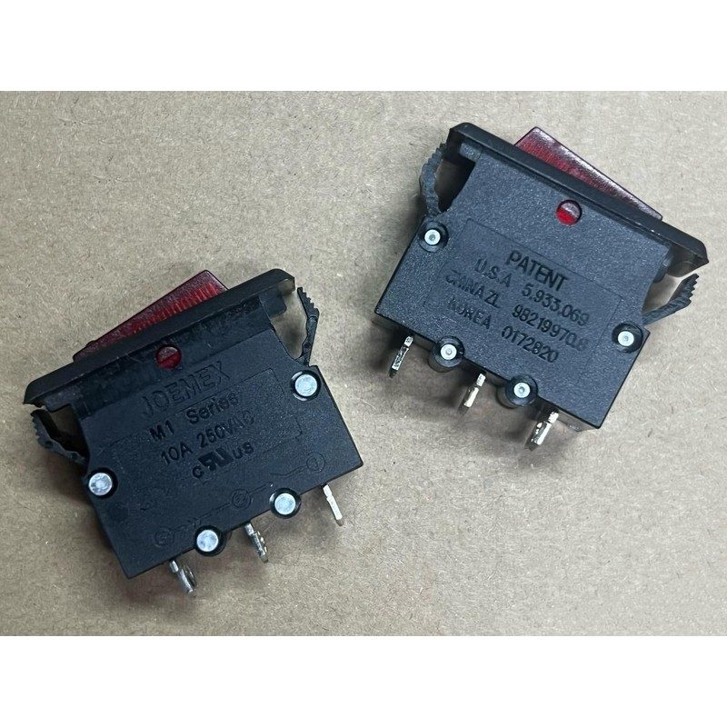 Fits for JOEMEX M1 Rocker Switch with Overload Protection &