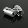 Quality Optics Illuminated 60X Magnifier Mini Microscope LED Light UV