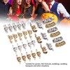 Viking Beard Hair Beads DIY Decorative Hair Braiding Beads for