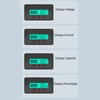 Battery Monitor Meter High Accuracy Voltmeter Ammeter Universal Battery Capacity
