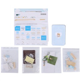 DIY Assemble Miniature Doll House Decorative Ornament Dollhouse Educational ToyType B