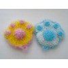 Dish Scrubby 2 Pack Scrubber Reusable Cloth Dish Washing Sponge(Puppy