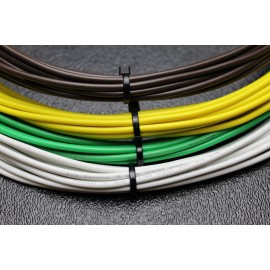 Audiopipe 14 GAUGE 4 WAY TRAILER WIRE KIT 25 FT EA LIGHT BRAKE POWER GROUND BATTERY AWG