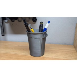The Bimmer Barn Mini Trash Can Pen Cup Brute Style Desk Toy (1/10 Scale)