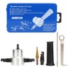 6pcs Double Head Metal Sheet Nibbler Cutter Hole Saw Drill