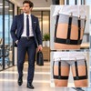 Adjustable Shirt Stays for Men – Elastic Shirt Holders with
