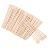 WISYOK Wooden Waxing Sticks - Waxing Applicator Sticks for Eyebrow,