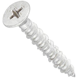 WAKAI No Plug Screw Plate for Lightweight Concrete 0.2 x 1.4 inches (5 x 35 mm)