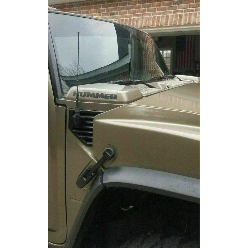 16 Inch Antenna MAST Black for Hummer H2 2003-2009