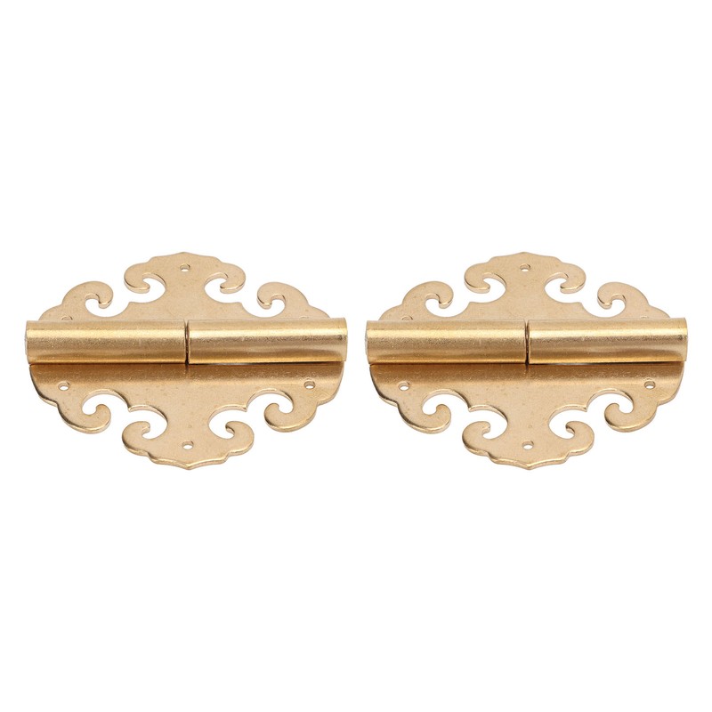 Antique Door Hinges Durable Brass Glossy Classic Antique Style Widely