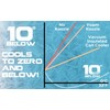 10 Below Classic Freezable Can and Bottle Cooler - Cools