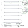 AIBOO Under Cabinet Lighting, Dimmable 12 inch Under Counter Lights,