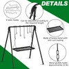 Campfire Swing Grill Stand Adjustable Campfire Cooking Equipment Camping Accessories